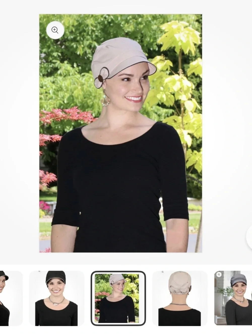 Women’s Gray, Black & Beigh hats from Hats, Scarves & More - Casual Chic Hat NEW